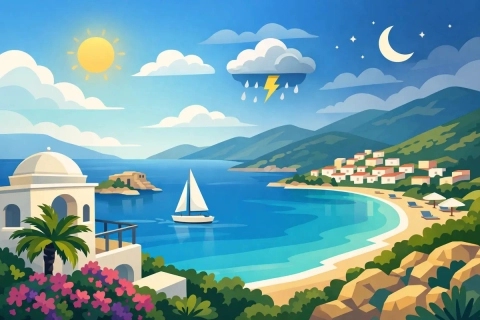 Wettervorhersage für Kalkan: Reiseführer für Kaş und Antalya