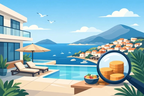 Ist ein Villenurlaub in Kalkan teuer?