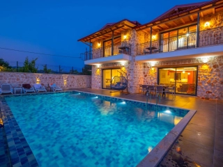 Villa Andifli Sarıbelen, Secluded, Nature View | Kalkan Villa