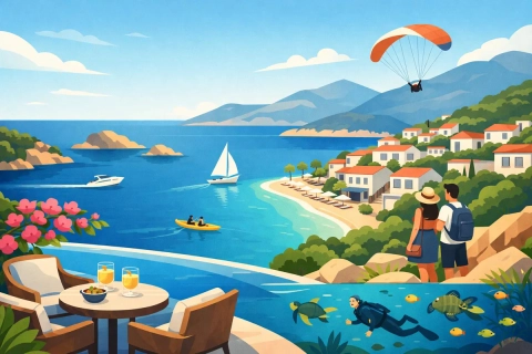 Wofür ist Kalkan bekannt? Was kann man dort im Urlaub unternehmen?