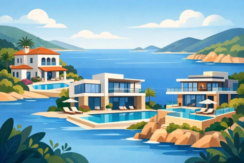 Die besten Villentypen in Kalkan
