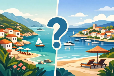 Welches ist für einen Urlaub besser geeignet, Kas oder Kalkan?