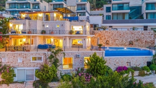Villa Mavna | Luxury Sea View Villa with Infinity Pool in Kalkan Kışla