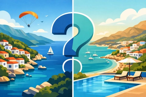 Welche Stadt ist schöner, Kaş oder Kalkan?