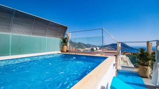 Suite Mabel, Apartment with Private Pool, Sea View | Kalkan Villa