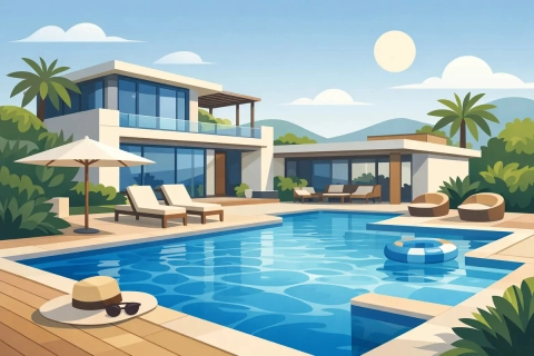 How to Choose a Villa with a Private Pool?