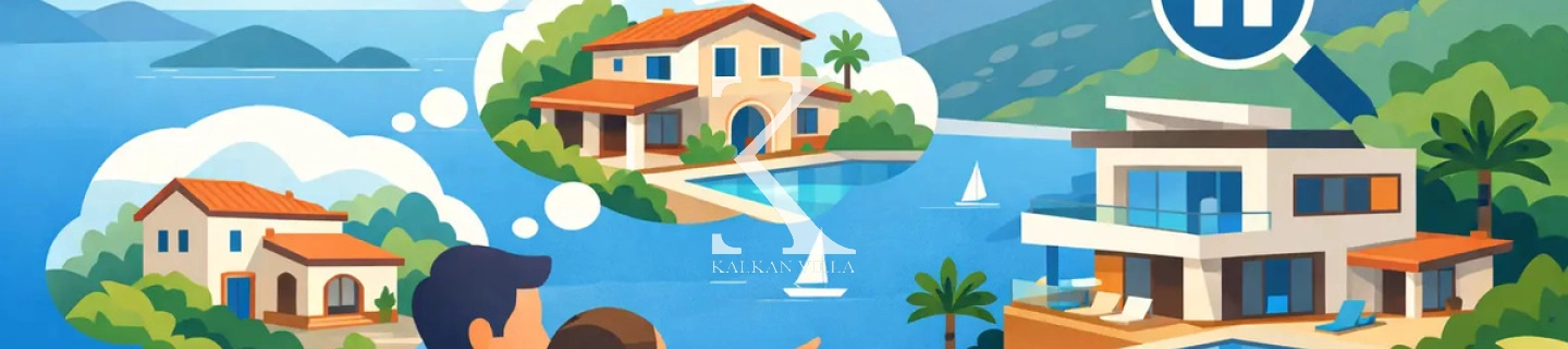 Wie wählt man eine Villa in Kaş aus?