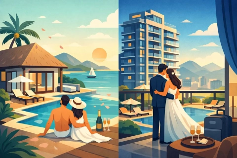 Villa or Hotel for Your Honeymoon?