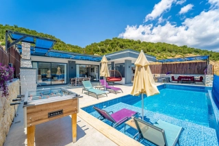 Villa Nida , Korunaklı, Bahçe, Jakuzi | Kalkan Villa