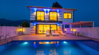 Villa Xanthos Çavdır, Korunaklı , Balayı | Kalkan Villa 
