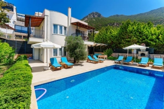 Villa Firnaz, 8 Schlafplätze, Meerblick |  Kalkan Villa 