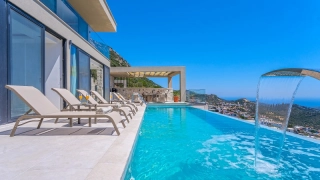 Villa Ipek Duo | Sea View Villa with Infinity Pool in Kalkan Kordere