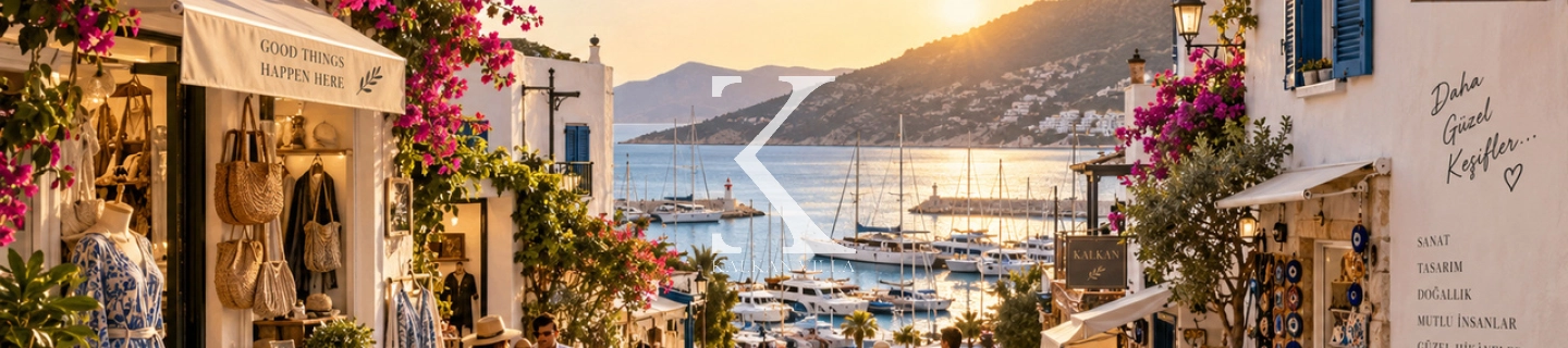 What can you do in Kalkan’s central market area?