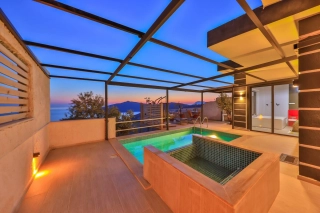 Villa Gusto 3, Muhafazakar Balayı Villası | Kalkan Villa