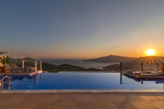 Villa La Mer Azur | Luxusvilla mit Meerblick in Kalkan Kördere