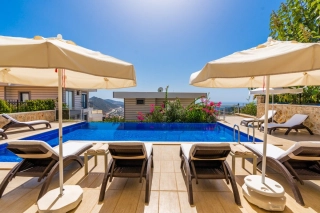 Villa Optimum | Luxusvilla mit Meerblick in Kalkan Ortaalan
