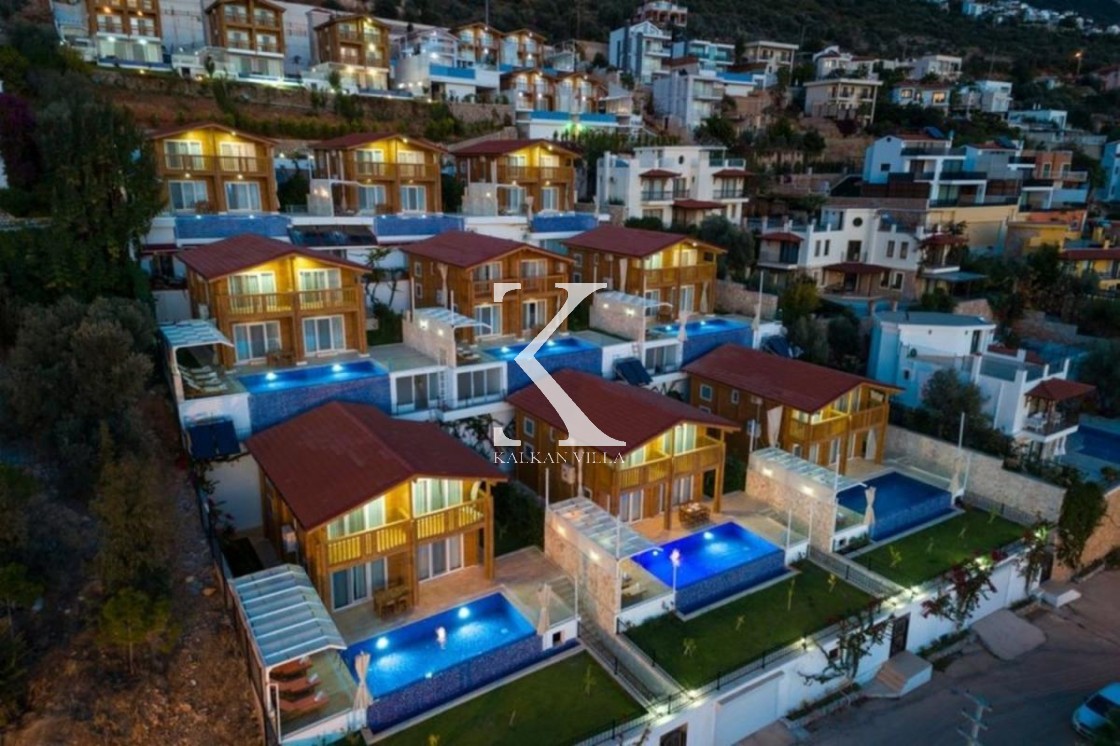 Villa Nilüfer, Deniz Manzaralı Korunaklı 4 Kişilik | Kalkan Villa