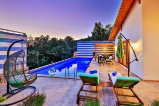 Villa Arga, Kalkan Flitterwochenvilla mit einem Schlafzimmer 