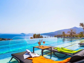 Villa Panorama | Kalkan Kalamar’da Deniz Manzaralı Ultra Lüks Villa