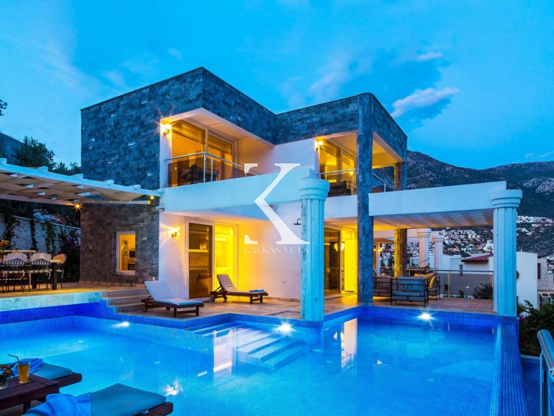 Villa Adalar, Luxusvilla für 8 Personen in Kalkan