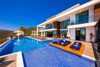 Villa Lapis | Luxusvilla mit Meerblick in Kalkan Kalamar 